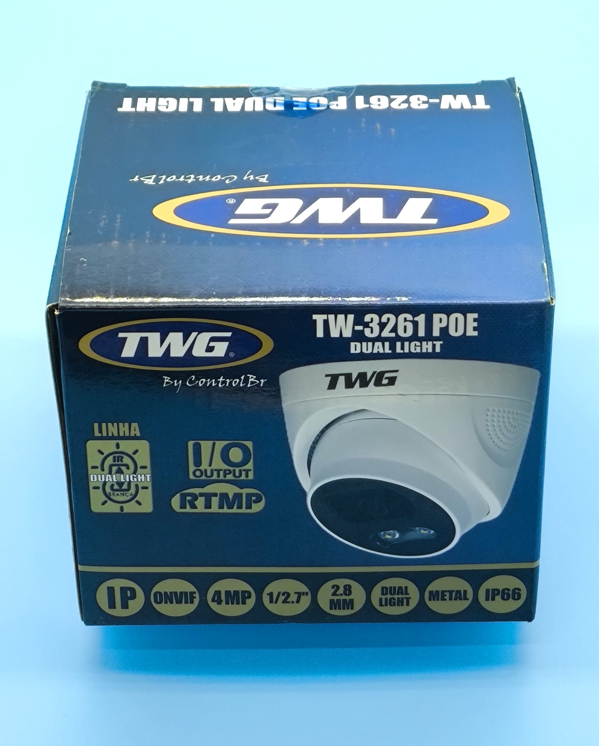 Câmera Dome 4MP TW-3261 POE O/I (Output) - Imagem 2
