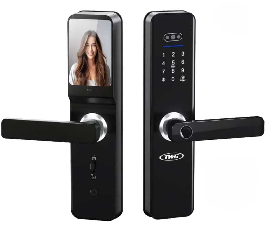 Fechadura Eletrônica Wifi - TW-4040 FE - C/ Câmera e Tela