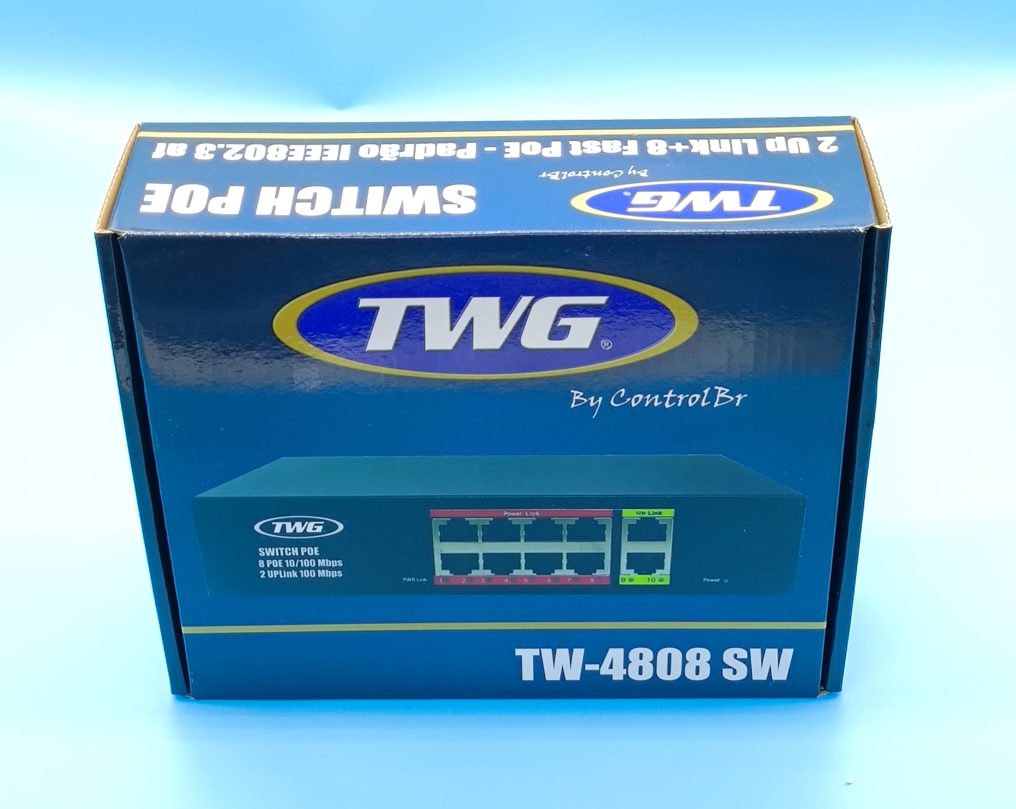 Switch POE TW 4808 SW - 8 Portas - Imagem 3